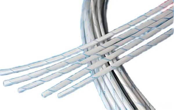 Espagueti de fibra de vidrio siliconado 10 mm 180 °C