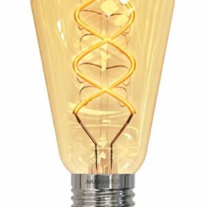 Lámpara LED Vintage Pera Ámbar 4W E27 Dimerizable