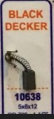 Juego de carbones 5x12x8 mm