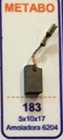 Juego de carbones 5x10x17 mm