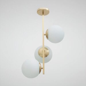 Colgante 3 Globos Oro