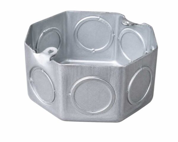 Caja Octogonal Grande de Chapa