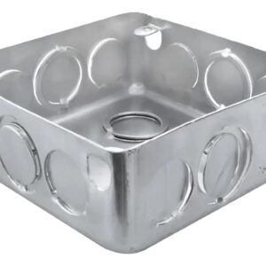 Caja Cuadrada de Chapa 10 x 10 cm