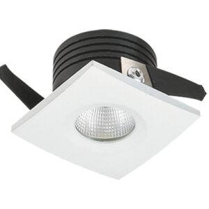 Spot Embutir LED Cuadrado 3W Blanco