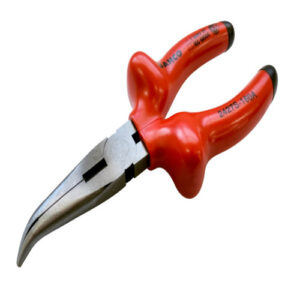 Pinza de Punta Curva Aislada 6"