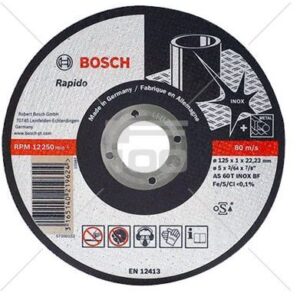 Disco de Corte Bosch para Inox 180 x 2 mm