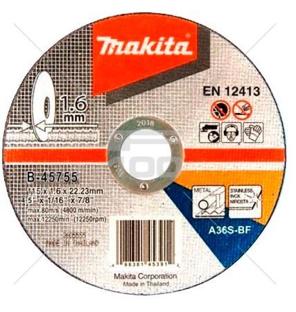 BOS2608600215-1.jpg Disco de Corte Bosch para Inox 115 x 1,6 mm