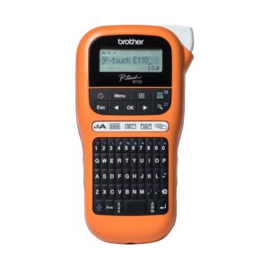 Rotuladora Brother P-touch PTE110VP hasta 12 mm