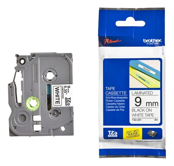 Cinta Laminada Brother TZe 9 mm