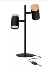 Velador Dolbi 2 Luces Negro