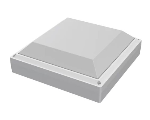 CAB428BL.jpg Aplique Tortuga Cuadrada E27 Blanca