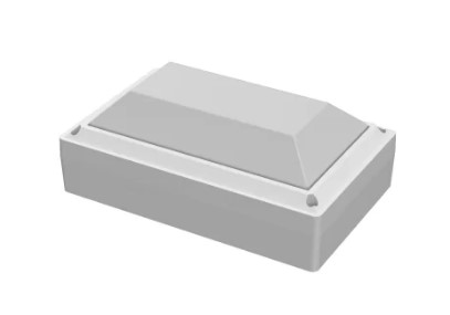 Aplique Tortuga Rectangular E27 Blanca