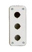Caja para 3 Pulsadores de 22 mm