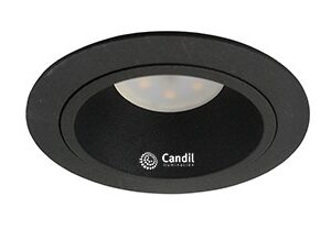Spot de Embutir Orson GU10 Negro