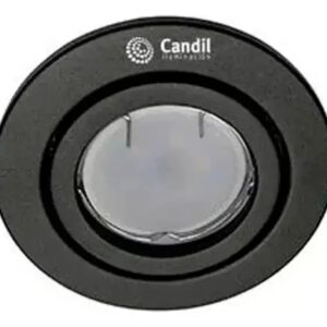 Spot de Embutir Orientable GU10 Negro
