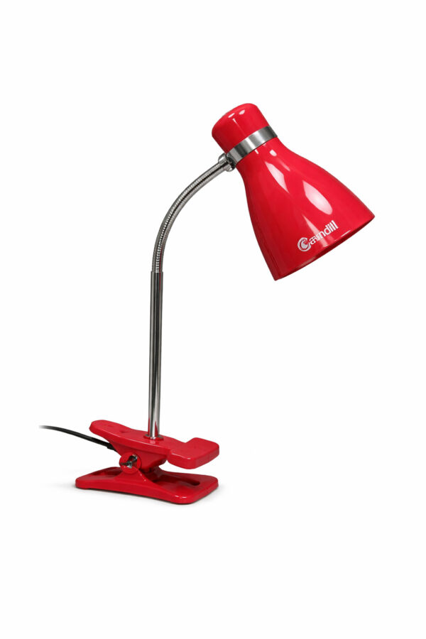 CAN1791RO-1.jpg Velador con Pinza Pipo Rojo E27