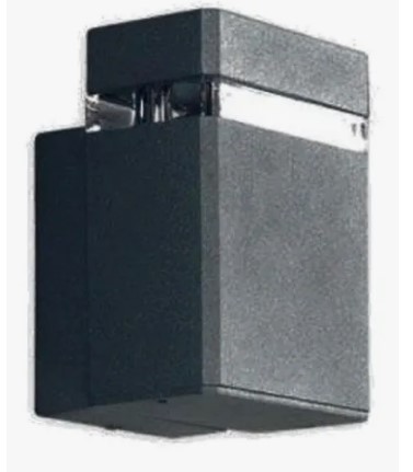 Aplique de Fachada Mao I GU10 Negro