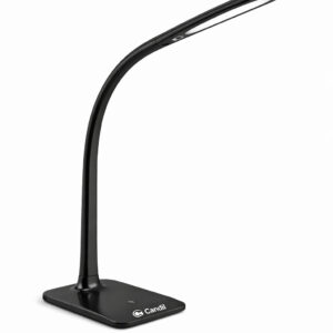 Lámpara de Escritorio Flip LED 7W 3000K Negra con Dimmer