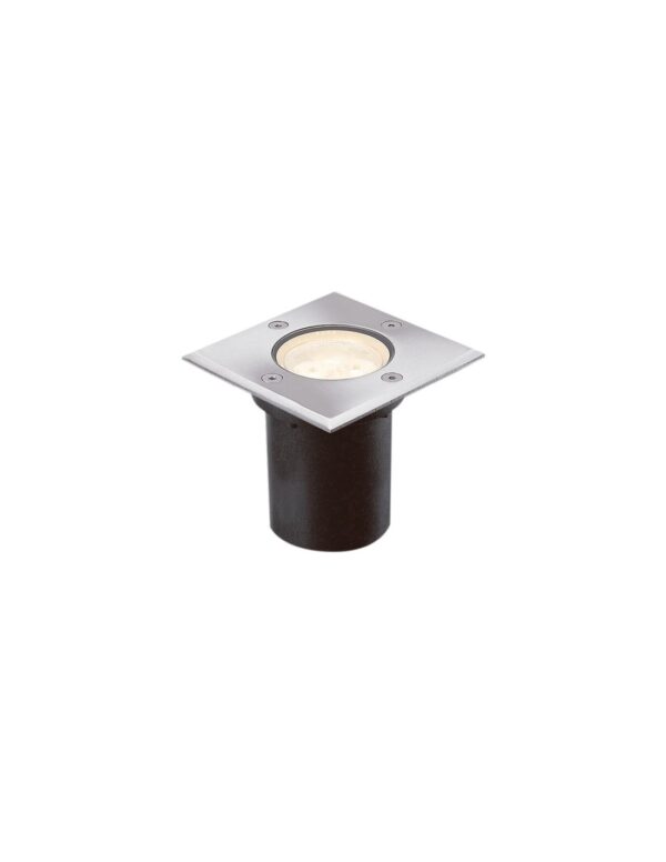 Artefacto Embutido de Piso LED Acero