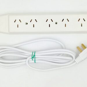 Prolongador Eléctrico 5 Tomas con Cable de 3 Metros