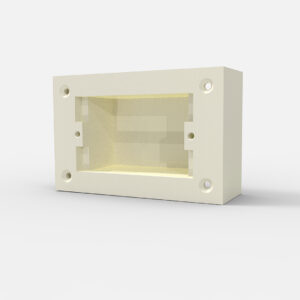 Caja para Cablecanal Rectangular