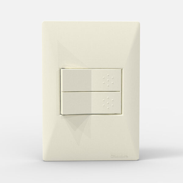 Tapa Siglo XXII 2 Módulos Blanca