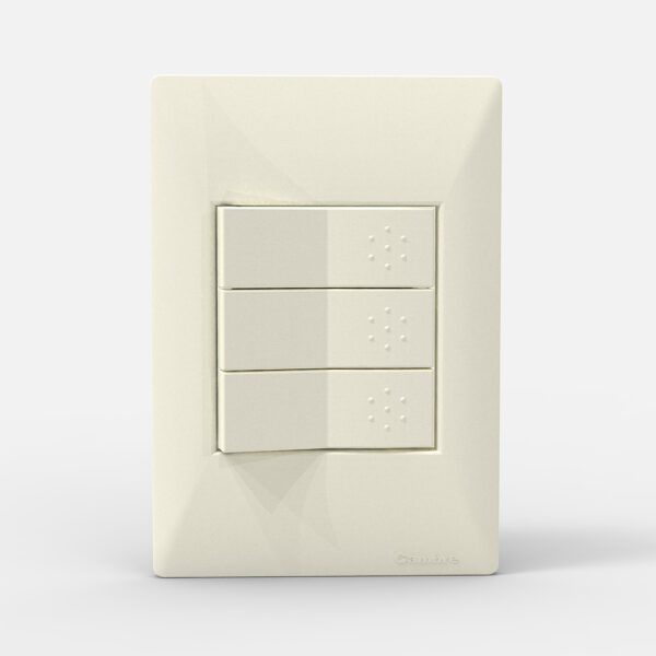 Tapa Siglo XXII 3 Módulos Blanca