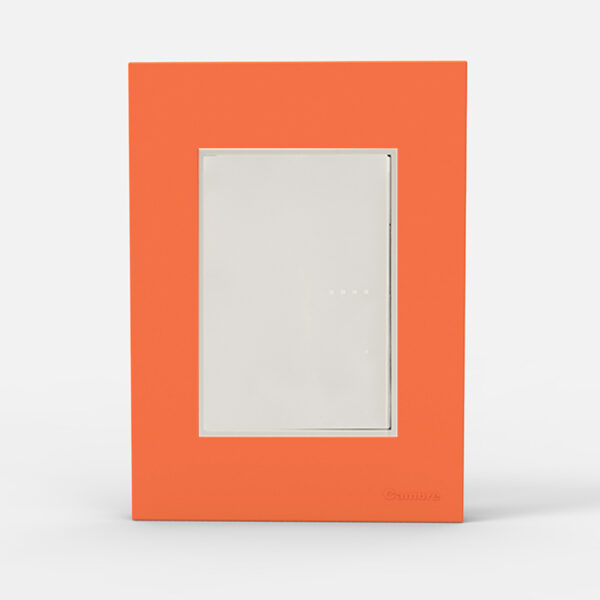Tapa Bauhaus 4 Módulos Naranja