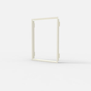 Ribete Bauhaus Blanco para 4 Módulos