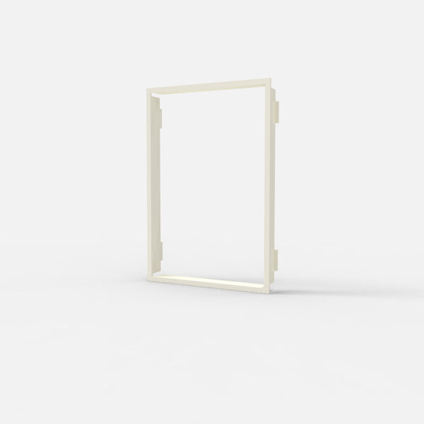 Ribete Bauhaus Blanco para 4 Módulos
