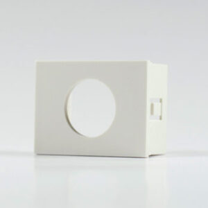 Caja de Alojamiento para Pulsador 22 mm Blanca