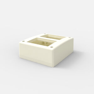 Caja Exterior 8 Módulos Rectangular Blanca