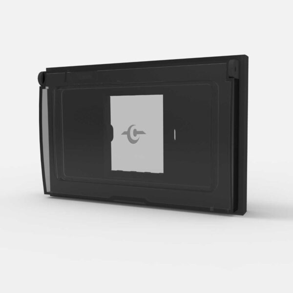 Tapa y Bastidor para Intemperie 4 Módulos IP55