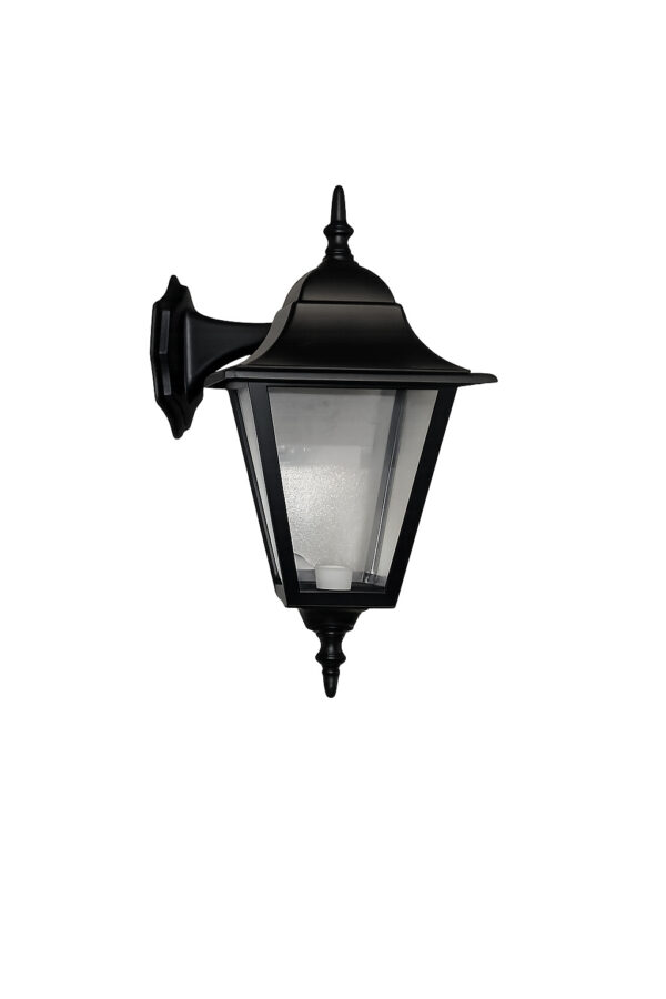 Farol de Pared Abajo de Aluminio