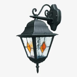 Farol de Aluminio Vitraux 4 Caras