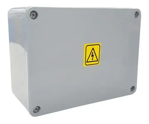 Caja de Aluminio 200x150x100 mm Pintada Gris