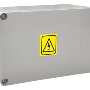 Caja de Aluminio 150x100x75 mm Pintada Gris