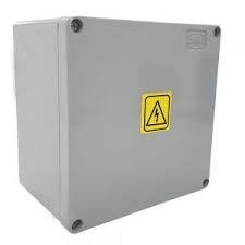 Caja de Aluminio 200x200x150 mm Pintada Gris