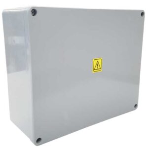 Caja de Aluminio 250x250x150 mm Pintada Gris