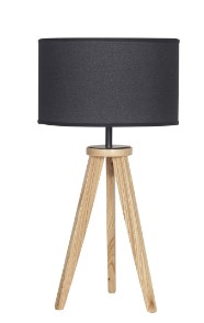 Lámpara de Mesa Trípode con Pantalla