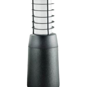 Faro Torre con Louver E27 Grafito