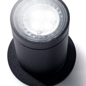 Plafón D500 de Piso/Techo Negro