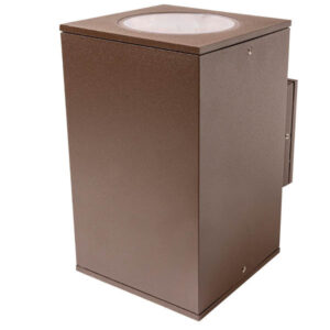 Artefacto Bidireccional Cuadrado 2xAR111