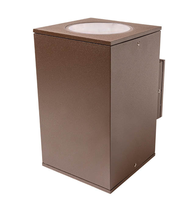 Artefacto Bidireccional Cuadrado 2xAR111