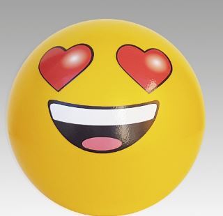 Lámpara Decorativa Emoji Corazones 25 cm