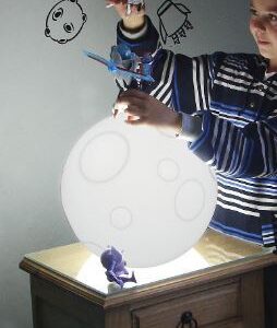 Lámpara Decorativa Luna 35 cm de Apoyo