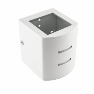 Artefacto con Raja y Lente de Vidrio G9 Blanco