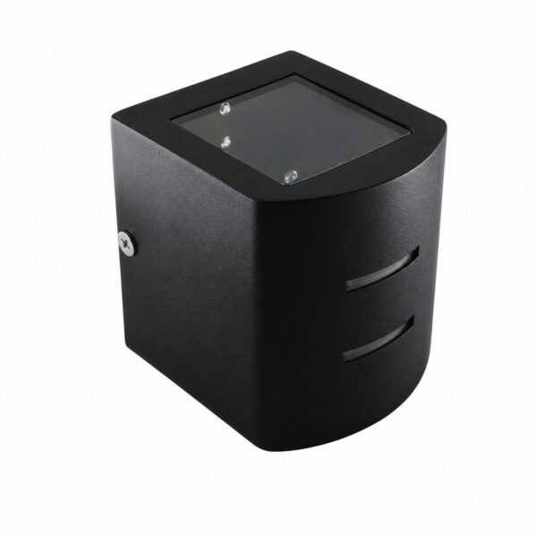 Artefacto con Raja y Lente de Vidrio G9 Negro