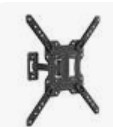 Soporte TV Brazo Simple 23" a 65" hasta 30 kg