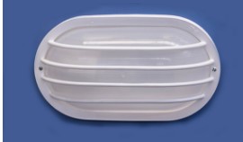 Tortuga Oval con Reja Blanca